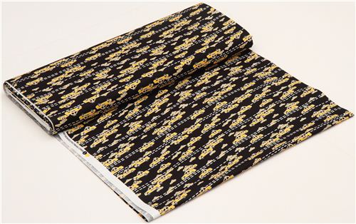 black taxi car fabric by Timeless Treasures from the USA 3