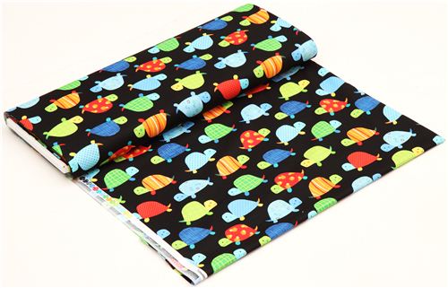 black turtle animal fabric Timeless Treasures USA Fabric by Timeless ...