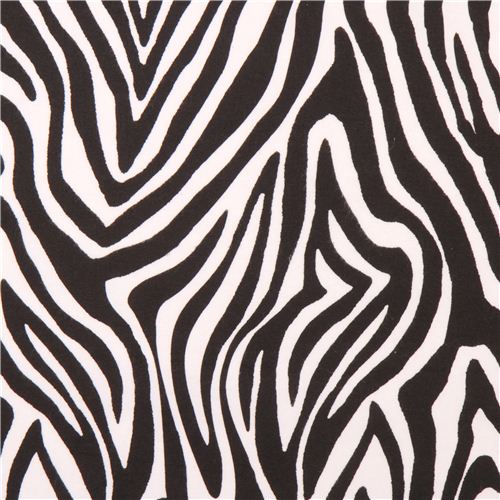 black white Mozambique Michael Miller animal flannel fabric from the ...
