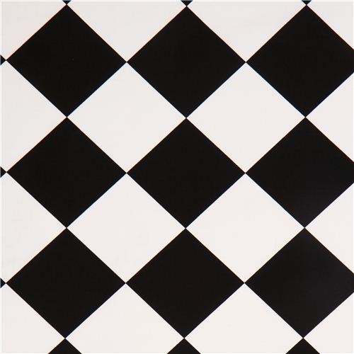 black white checkered Michael Miller fabric from the USA Fabric