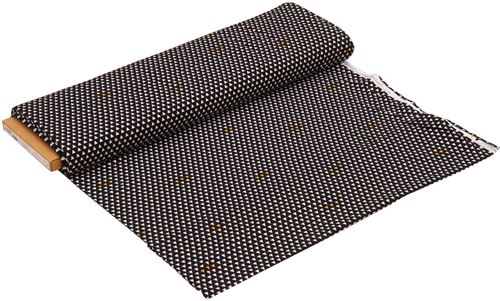 black white small triangle knit fabric Riley Blake  5