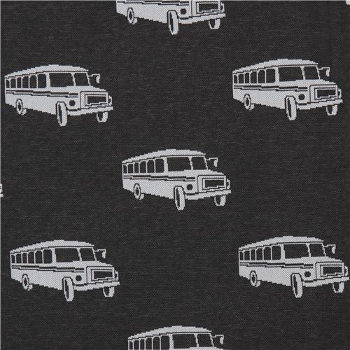 Schwarzer hellgrauer bus dehnbarer Jacquard echino Stoff