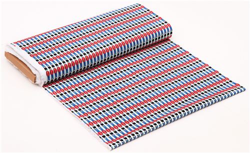 blue British soldiers fabric Riley Blake British Invasion 4