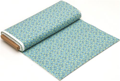 blue Riley Blake flannel fabric with stars from the USA 3