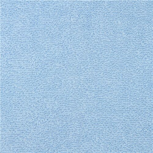 blue Stof France towel terrycloth fabric - modeS4u