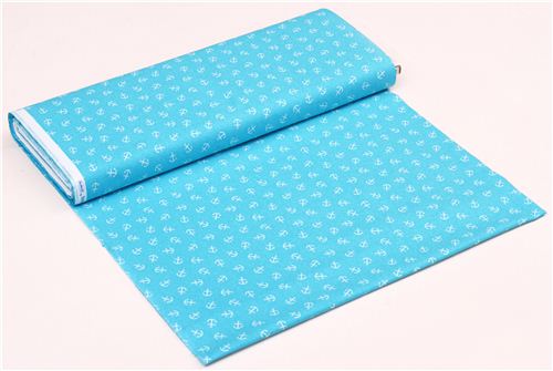 blue anchor fabric sailor fabric Barnegat Bay from the USA 3