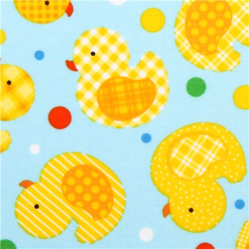 blue duck flannel fabric Timeless Treasures USA Fabric by Timeless ...