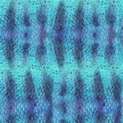 blue fabric fish scale by Elizabeth's Studio Catalina Island Fabric by