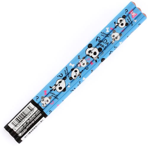 blue led blue pencil with cute panda animal bow modeS4u Kawaii Shop
