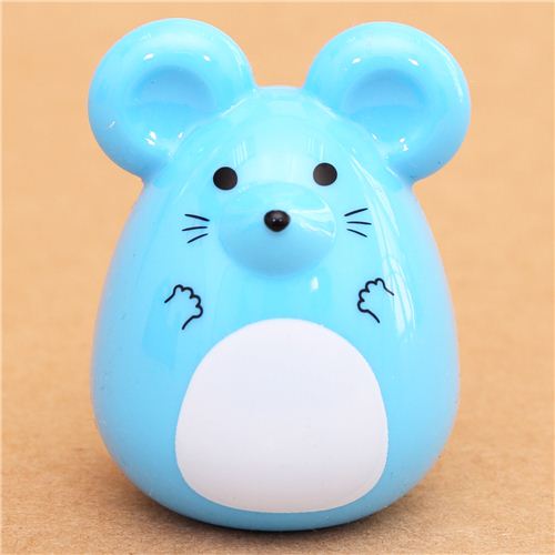 blue mouse pencil sharpener from Japan - modeS4u