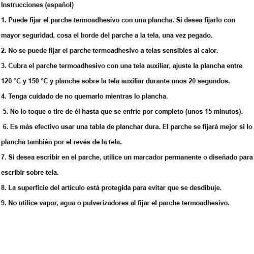 Parche termoadhesivo etiqueta nombre rectángulo azul oso polar lindo 4 unidades 7