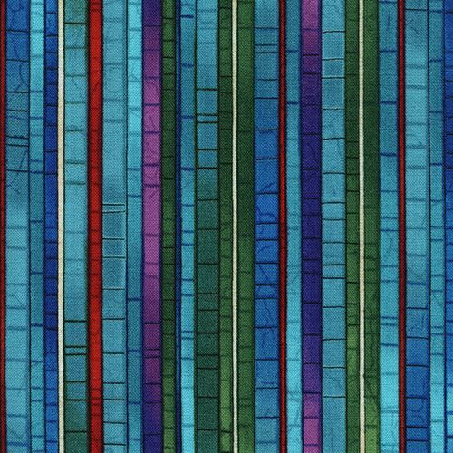 blue turquoise purple fabric with stripe by Timeless Treasures 1