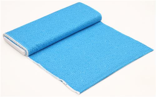 blue with light blue triangle fabric by Timeless Treasures 3