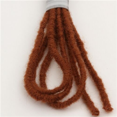 brown 1m wool elastic cord from Japan - modeS4u