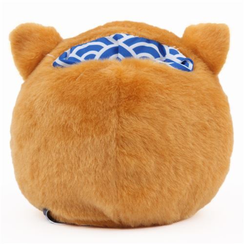 brown cellphone holder Mameshiba San Kyodai dog plush toy from Japan