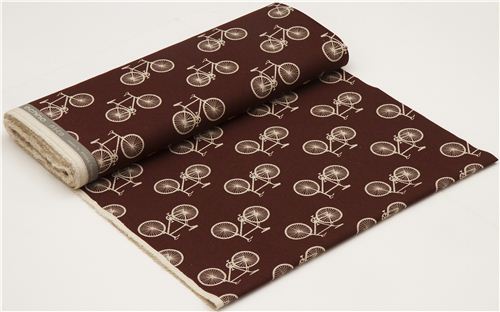 brown echino bike poplin fabric cycling 3