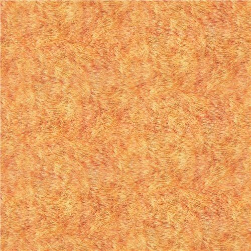 Brown Fur Realistic Print Fabric by Michael Miller - modeS4u