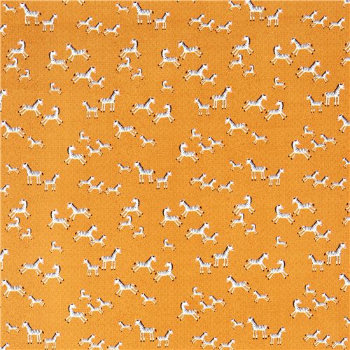 brown mini zebra animal fabric by Timeless Treasures USA 2