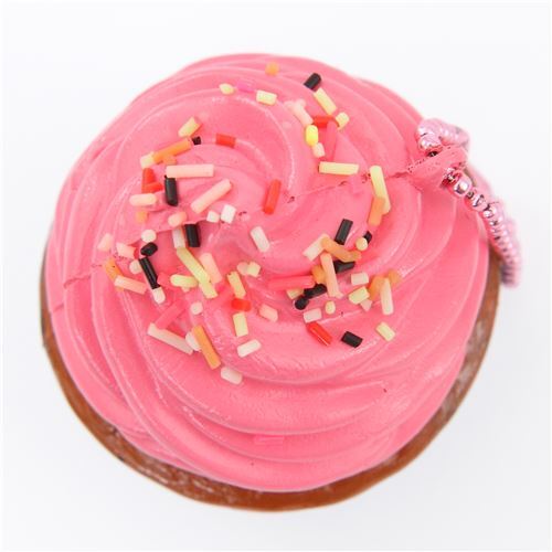 brown-pink cupcake squishy Cafe de N 3