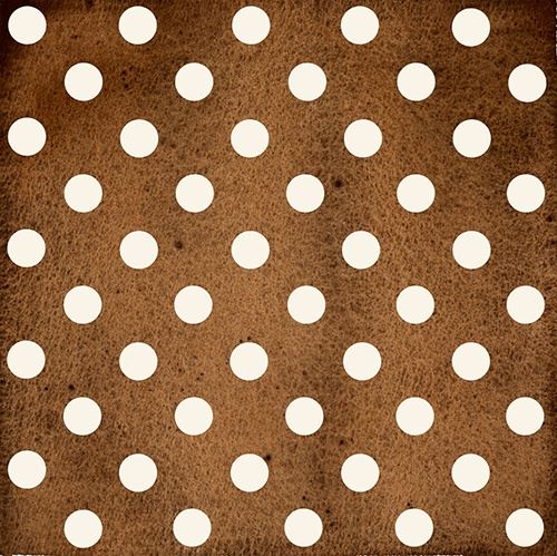 Brown White Polka Dot Fabric Quilting Treasures Daily Grind Fabric By