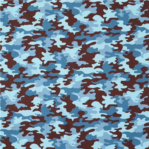 Tela camuflaje algodón verde militar beis Fabric by Robert Kaufman -  modesS4u