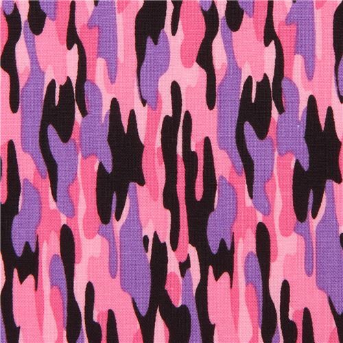 Pink Army Camo Fabric ModeS4u   Camouflage Fabric By Sykel Enterprises In Pink 224396 1 