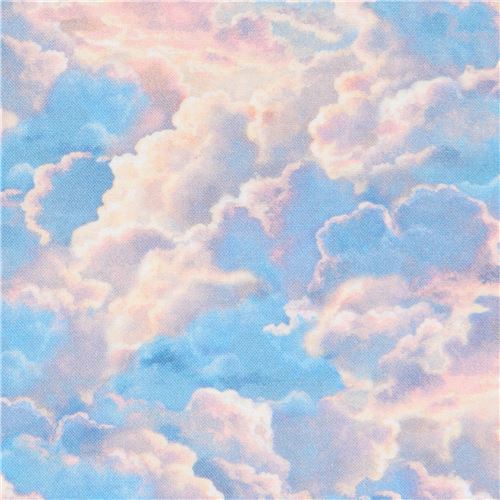 cloud sky blue Robert Kaufman fabric Patriots Digital modeS4u