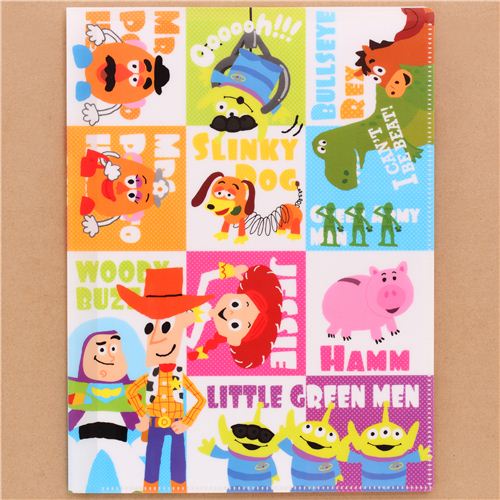 colorful Disney Toy Story characters 6pocket A4 /A3 file folder