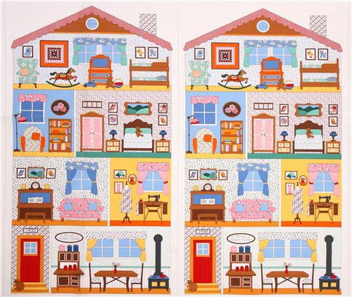 Penny's dollhouse fabric on sale