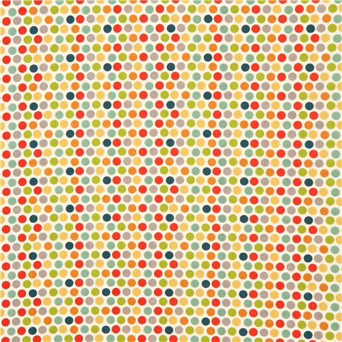 bunter Polka Dot Punkte Jersey Bio-Stoff birch USA 2