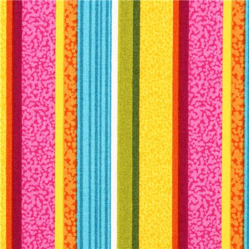 colorful stripes fabric Flamingo Fling Northcott Studio 1