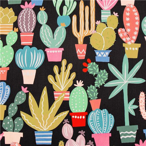 Cactus Colorati Tessuto
