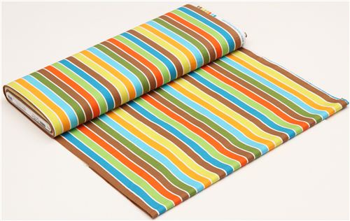 colourful stripes fabric par Robert Kaufman from the USA 3