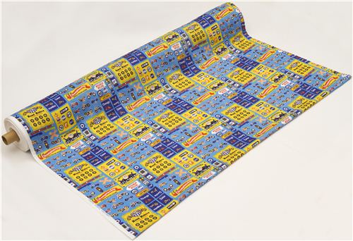 cool double gauze fabric for boys motorcycle sign from Japan 3