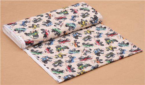 cream In Motion quad ATV all terrain vehicle fabric Elizabeth's Studio USA 3