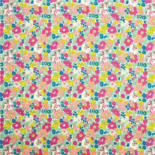 LV cosmic blossom flower print on Spandex Fabric, Stretch Jersey –  logofabrics