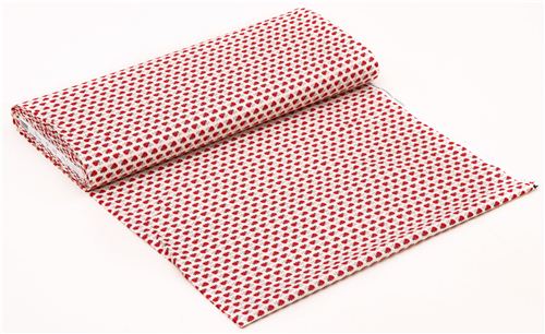 cream ladybug animal fabric Nutty Buddies Timeless Treasures 3