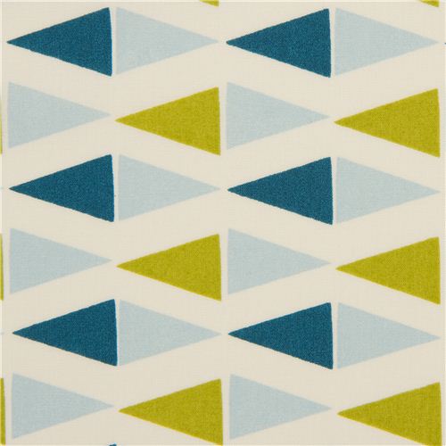 cream maritime birch flags organic fabric Flags petrol 1