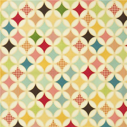 creme Riley Blake laminate ornament fabric from the USA 2