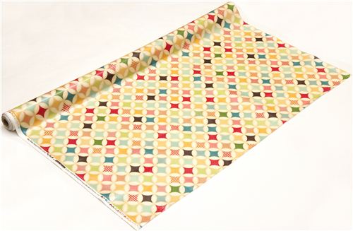 creme Riley Blake laminate ornament fabric from the USA 3