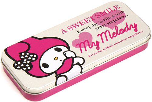cute My Melody pencil case tin can rabbit Japan - Pencil Cases ...