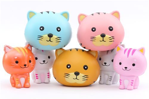 cute Oriker blue tiger bun scented squishy kawaii 4