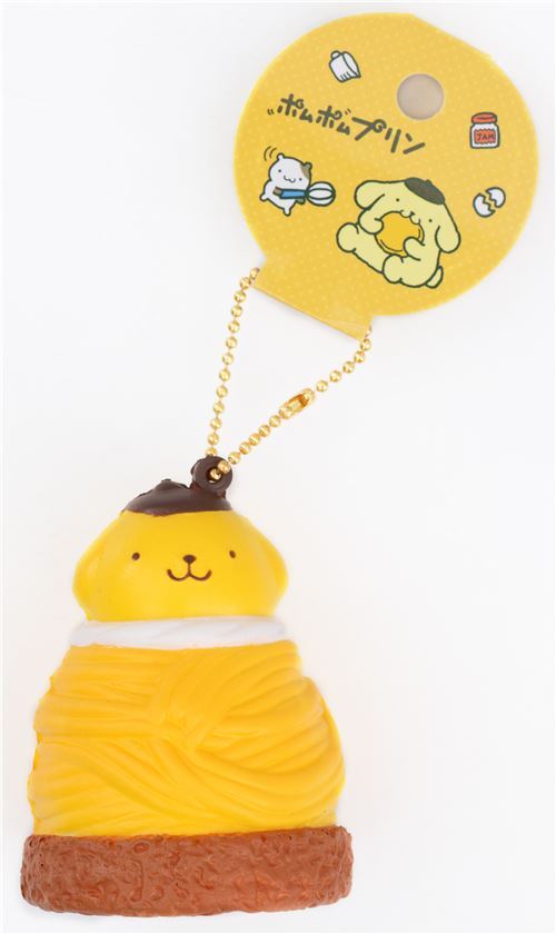 ciondolo squishy Premium Cafe de N mont blanc bianco giallo kawaii