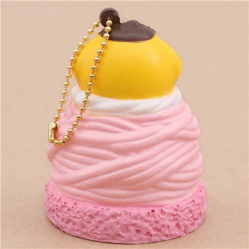 cute Pompompurin pink Mont Blanc squishy for bag 2