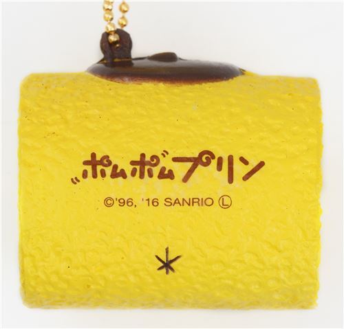 cute Pompompurin yellow roll cake squishy for bag 2