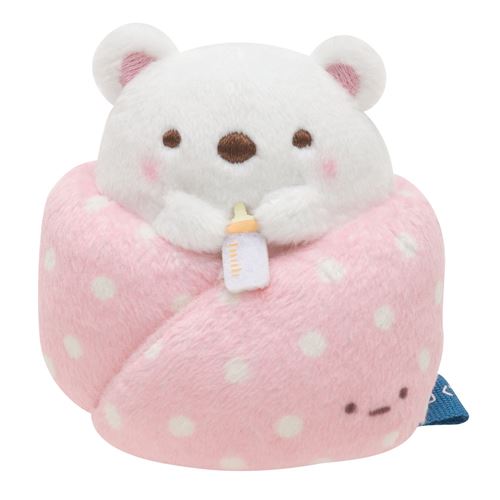 cute Sumikkogurashi bear towel mini plush toy by San-X - modeS4u