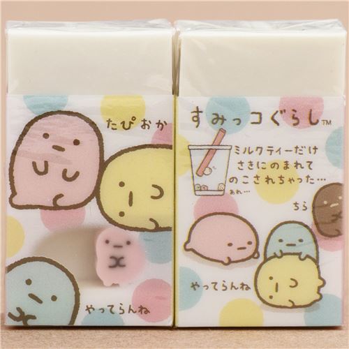 cute Sumikkogurashi tapioca eraser mini eraser from Japan modeS4u