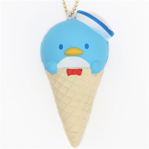 cute Tuxedosam ice cream cone squishy for bag - modeS4u