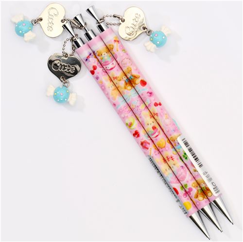 animal macaroon pencil with charm Japan - modesS4u