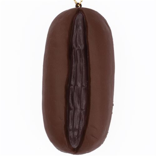 cute bread bun with brown cream filling squishy charm kawaii Cafe de N 1